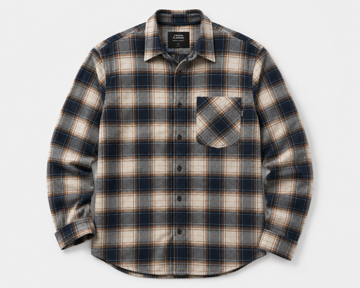Kemeja Flanel Casual